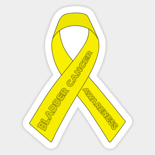 Bladder Cancer Awareness Sticker